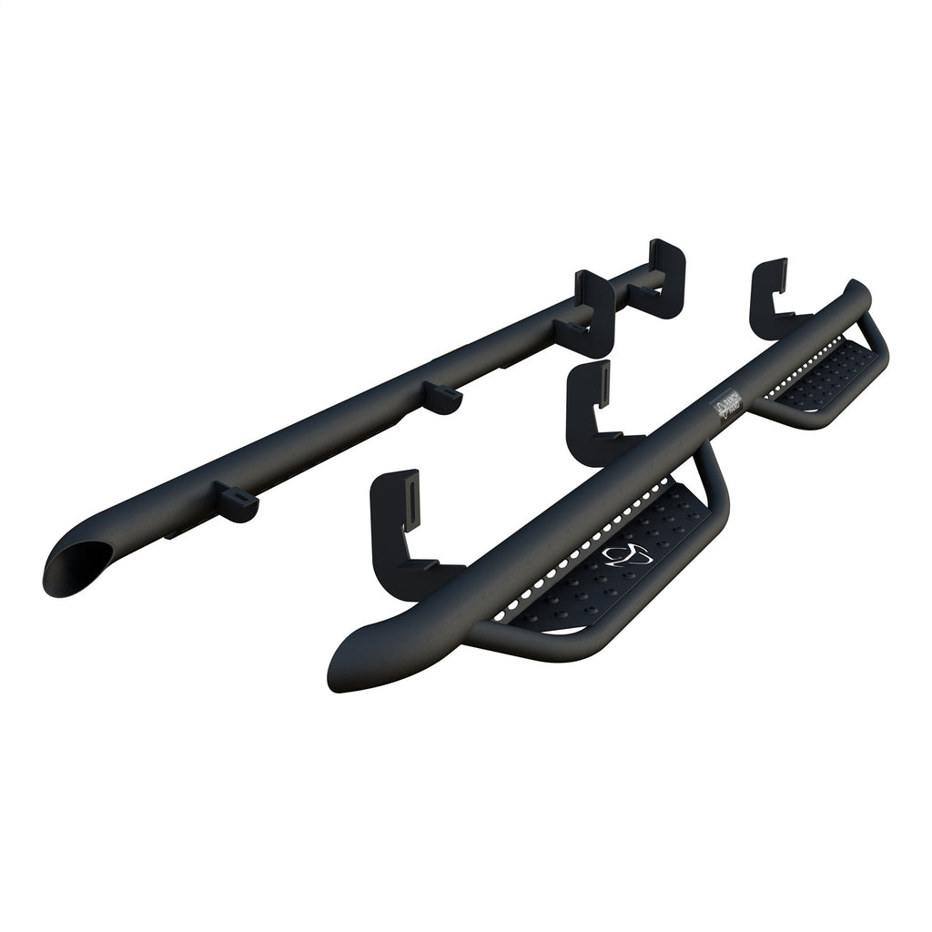 Ranch Hand MRSC071C1B4S Midnight Running Steps for Select Chevrolet Silverado 1500, Chevrolet Silverado HD, Chevrolet Silverado HD, GMC Sierra 1500, GMC Sierra HD, GMC Sierra HD