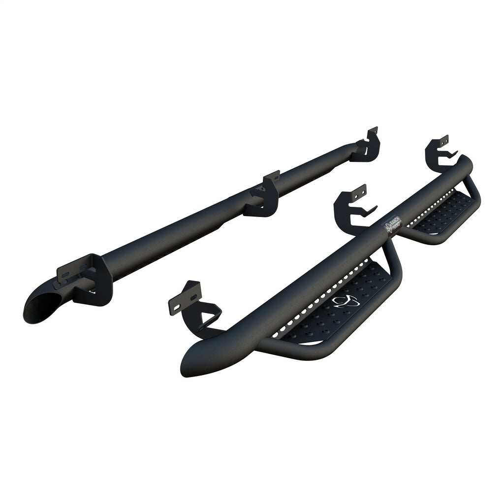 Ranch Hand MRSD091C1B4S Midnight Running Steps for Select Dodge Ram 1500, Dodge Ram 2500, Dodge Ram 3500, Ram 1500, Ram Classic, Ram 2500, Ram