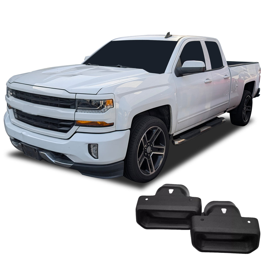 Black Horse Off Road MT-GM19B Muffler Tip for Select Chevrolet Silverado 1500, GMC Sierra