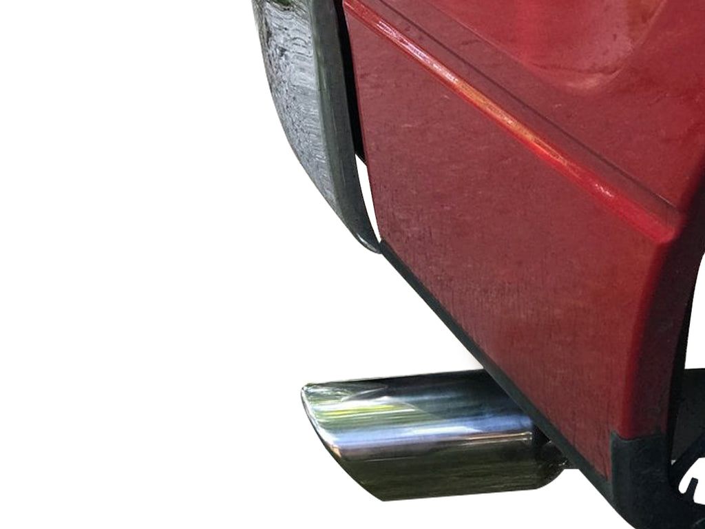 Black Horse Off Road MT-RR01SS Muffler Tip for Select Chevrolet Colorado, Chevrolet Silverado 1500, Chevrolet Silverado HD, Chevrolet Silverado HD, Chevrolet Tahoe, Dodge Dakota, Dodge Ram 1500, Dodge Ram 2500, Dodge Ram 3500, Ford F-150, Ford Ranger,