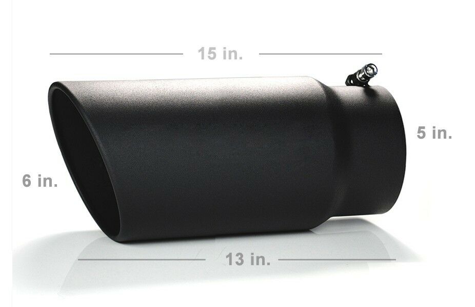 Black Horse Off Road MT-SC05-BK Muffler Tip