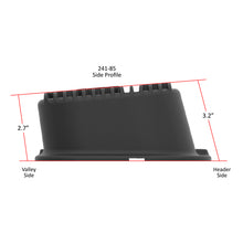 Load image into Gallery viewer, MT-Valve-Covers---Vintage-Style---Finned---Bbc---Satin-Black