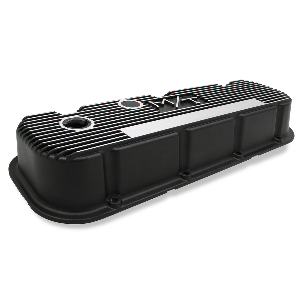 MT-Valve-Covers---Vintage-Style---Finned---Bbc---Satin-Black
