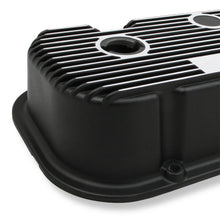 Load image into Gallery viewer, MT-Valve-Covers---Vintage-Style---Finned---Bbc---Satin-Black