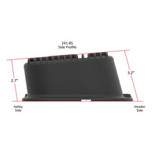 Load image into Gallery viewer, MT-Valve-Covers---Vintage-Style---Finned---Bbc---Satin-Black