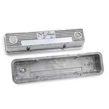 Load image into Gallery viewer, MT-Valve-Covers---Vintage-Style---Finned---Sbc---Polished