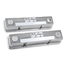 Load image into Gallery viewer, MT-Valve-Covers---Vintage-Style---Finned---Sbc---Polished
