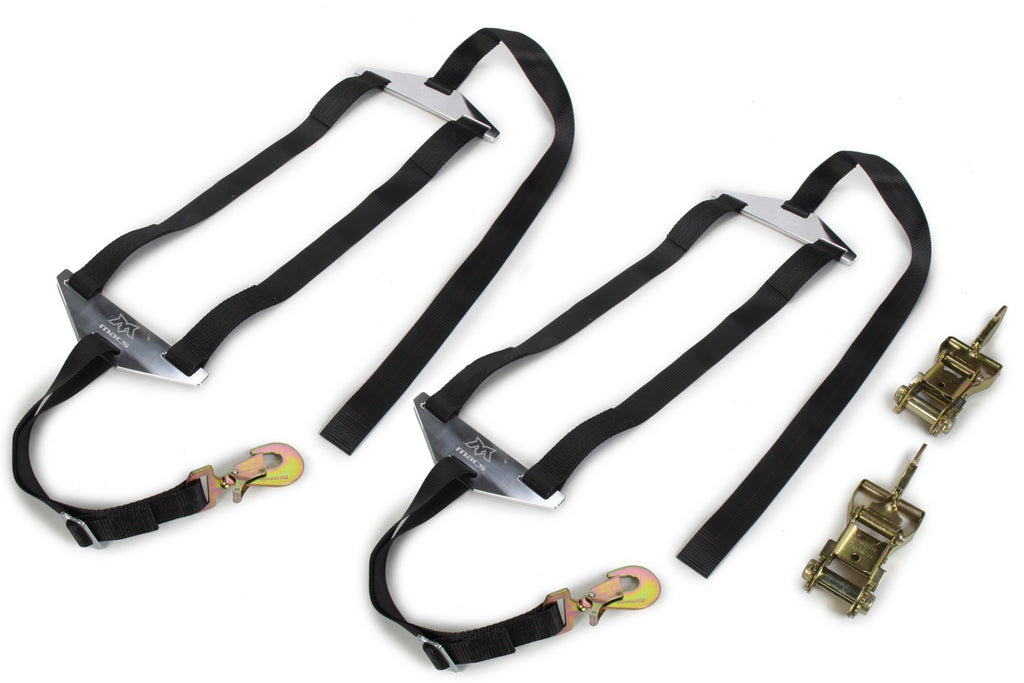 MACS CUSTOM TIE-DOWNS 121834 Dragster Rear Nets Only Pair