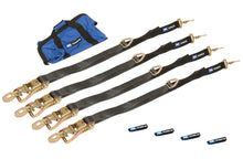 Load image into Gallery viewer, MACS CUSTOM TIE-DOWNS 511118 4 Tie Down/Axle Strap Combo Direct Hook