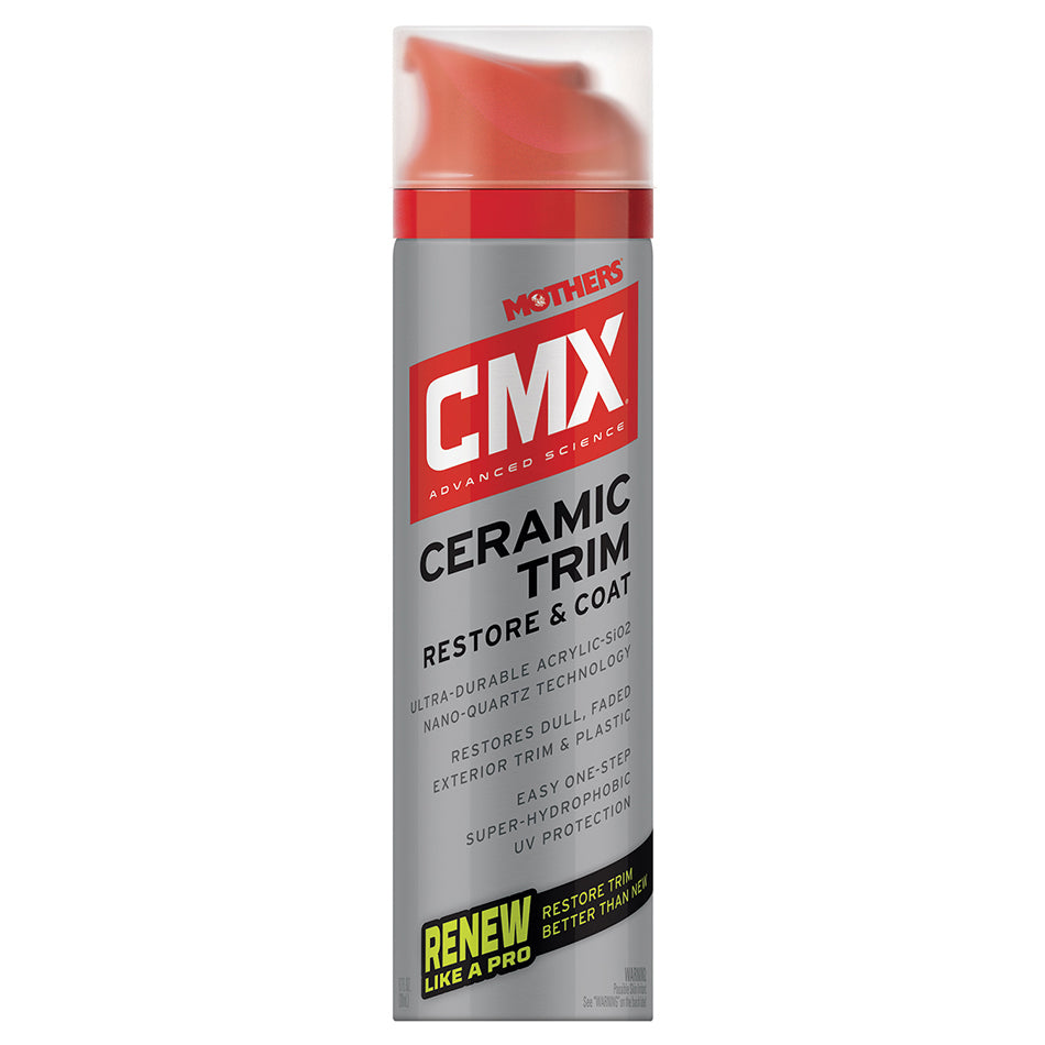 MOTHERS 01300 CMX Ceramic Trim Restore & Coat + Ceramic Wash