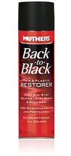 Load image into Gallery viewer, MOTHERS 06110 Back To Black Restorer 10oz. Aerosol