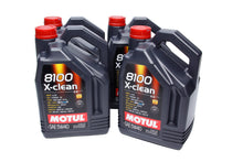 Load image into Gallery viewer, MOTUL USA 102051-4 8100 X-Clean 5w40 Case 4x5 Liter Dexos2