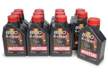 Load image into Gallery viewer, MOTUL USA 102786-12 8100 X-Clean 5w40 Oil Case 12 x 1 Liter Dexos2