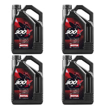 Load image into Gallery viewer, MOTUL USA 104129 300V 15w50 Factory Line Racing Oil Case 4x4L