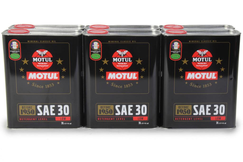 MOTUL USA 104509-10 Classic Oil SAE 30 Case 10 x 2 Liter