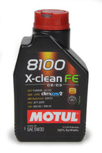 Load image into Gallery viewer, MOTUL USA 104775 8100 X-Clean FE 5w30 Oil 1 Liter