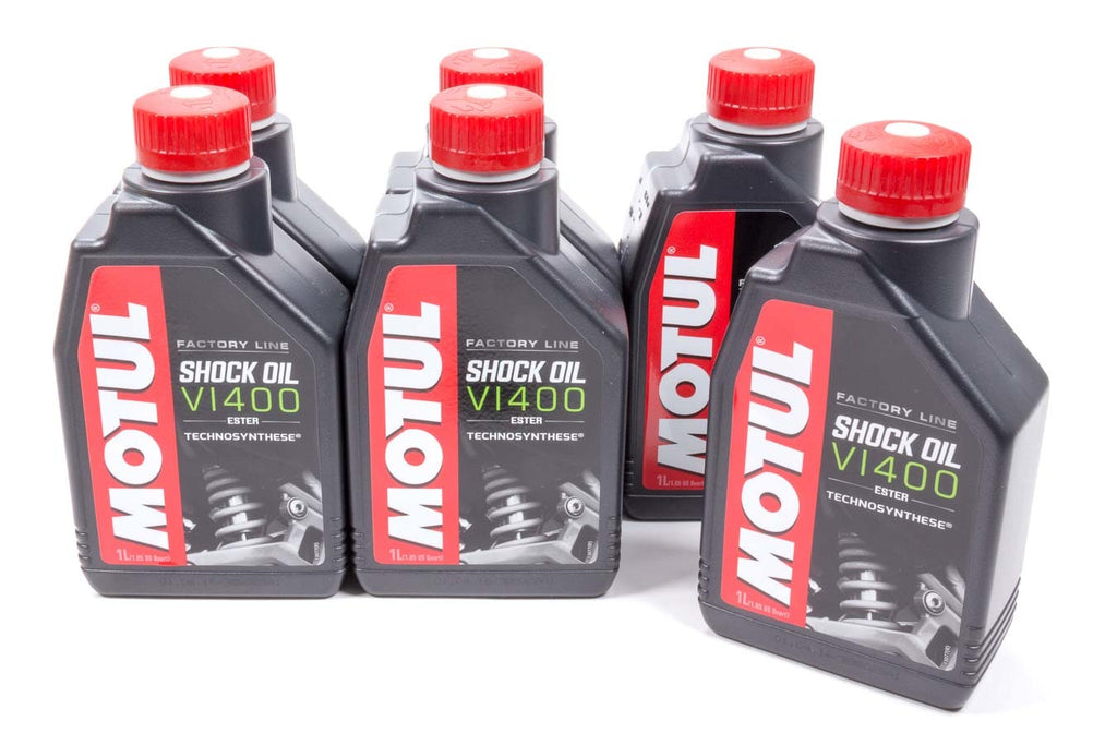 MOTUL USA 105923-6 Shock Oil Fluid 6X1 Liter