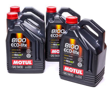 Load image into Gallery viewer, MOTUL USA 108214-4 8100 Eco-Lite 5W30 Case 4 x 5 Liter  Dexos1