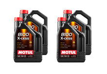 Load image into Gallery viewer, MOTUL USA 108946-4 8100 X-Cess 5w30 Oil Case 4 x 5 Liter