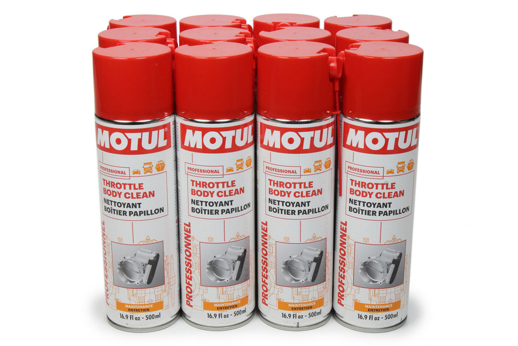 MOTUL USA 109615-12 Throttle Body Clean Case 12 x 16.9oz