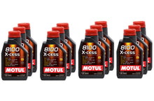 Load image into Gallery viewer, MOTUL USA 109774-12 8100 X-Cess 5w40 Oil Case 12 x 1 Liter