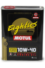 Load image into Gallery viewer, MOTUL USA 110619 Classic Eighties Oil 10w 40  2 Liter