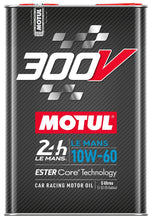 Load image into Gallery viewer, MOTUL USA 110865-4 300V LE Mans OIl 10w60 Case 4 x 5 Liter