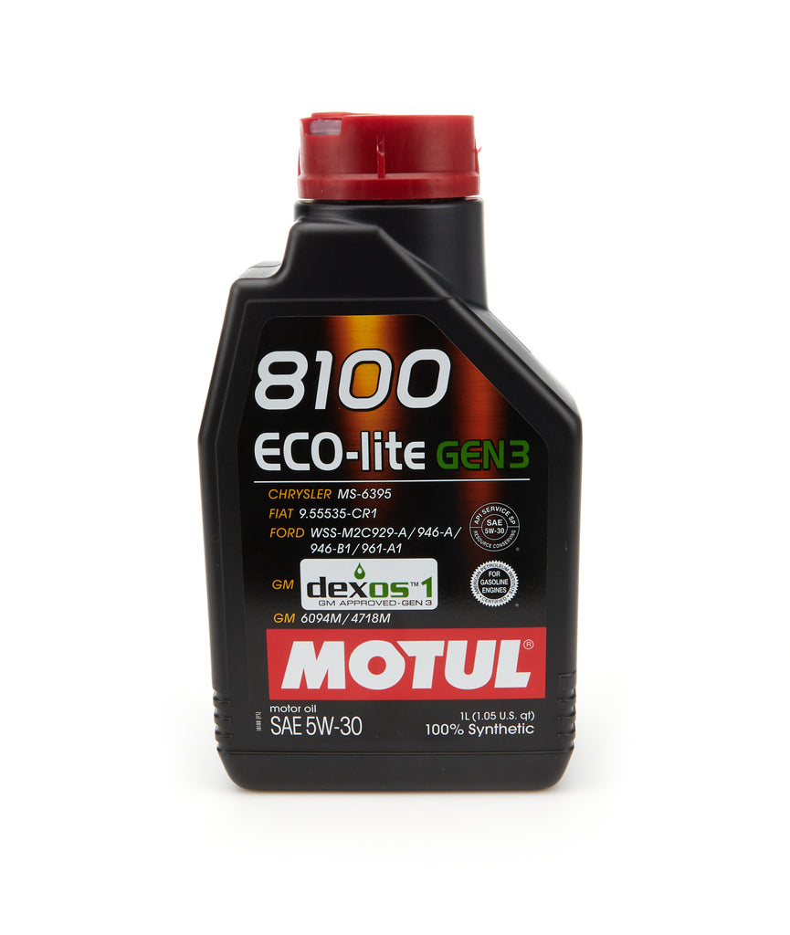 MOTUL USA 111361 8100 Eco-Lite Gen3 5w30 1 Liter