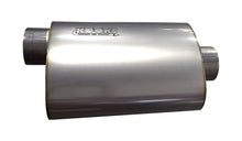 Load image into Gallery viewer, Kooks Custom Headers MUF-018 3in. Oval Center/Offset Muffler 12in. Long Body. Stainless Steel.