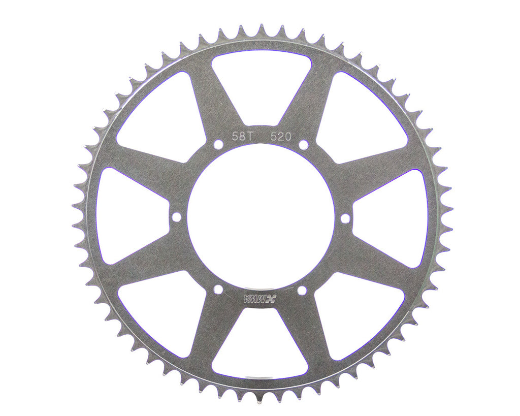 M AND W ALUMINUM PRODUCTS SP520-525-58T Rear Sprocket 58T 5.25 BC 520 Chain