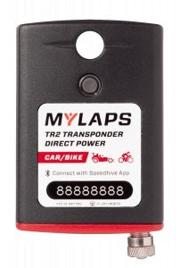 MYLAPS SPORTS TIMING 10R935CC Transponder TR2 Direct Power 5 Year Sub.