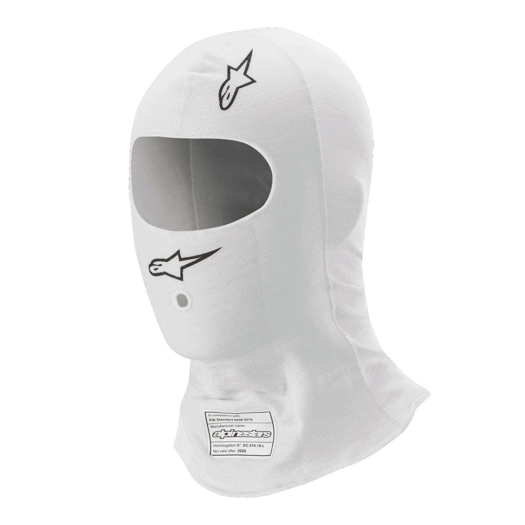 ALPINESTARS USA 4757224-20-S/M Balaclava Race V3 White Small / Medium