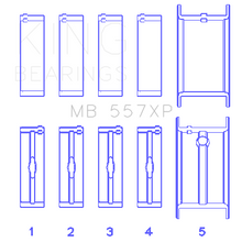 Load image into Gallery viewer, Main-Bearing-Set-For-General-Motors-262,-267,-302,-307,-327,-350