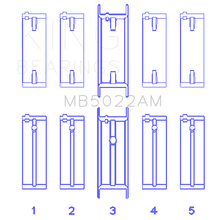 Load image into Gallery viewer, Main-Bearing-Set-For-Hyundai-G4ed,-G4ae,-G4fk