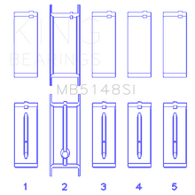 Load image into Gallery viewer, Main-Bearing-Set-For-JeepA.M.C.-150,-1991-1993