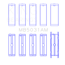 Load image into Gallery viewer, Main-Bearing-Set-For-Landrover-Efi-4.0L,-4.6L