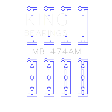 Main-Bearing-Set-For-Mazda-Je06,-Je27,-Je39,-Je48