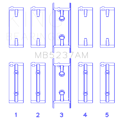 Main-Bearing-Set-For-Mitsubishi-4G12
