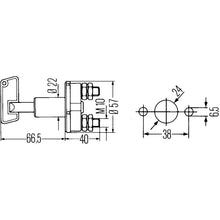 Load image into Gallery viewer, Main-Switch-Battery-150-A-Turn-Kn