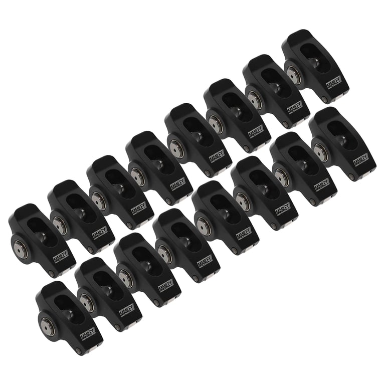 Manley 432891-16 Manley Aluminum Rocker Arm Kit-SBF 289-351W, 1.6 x 3/8"