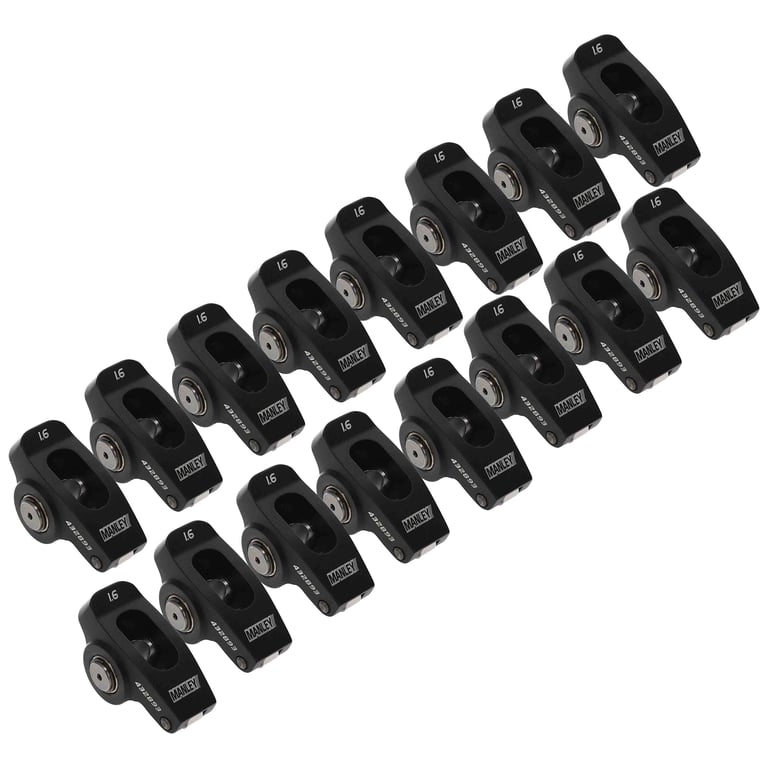 Manley 432893-16 Manley Aluminum Rocker Arm Kit-SBF 289-351W, 1.6 x 7/16"