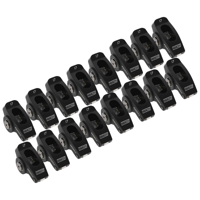 Manley 432894-16 Manley Aluminum Rocker Arm Kit-SBF 289-351W, 1.7 x 7/16"