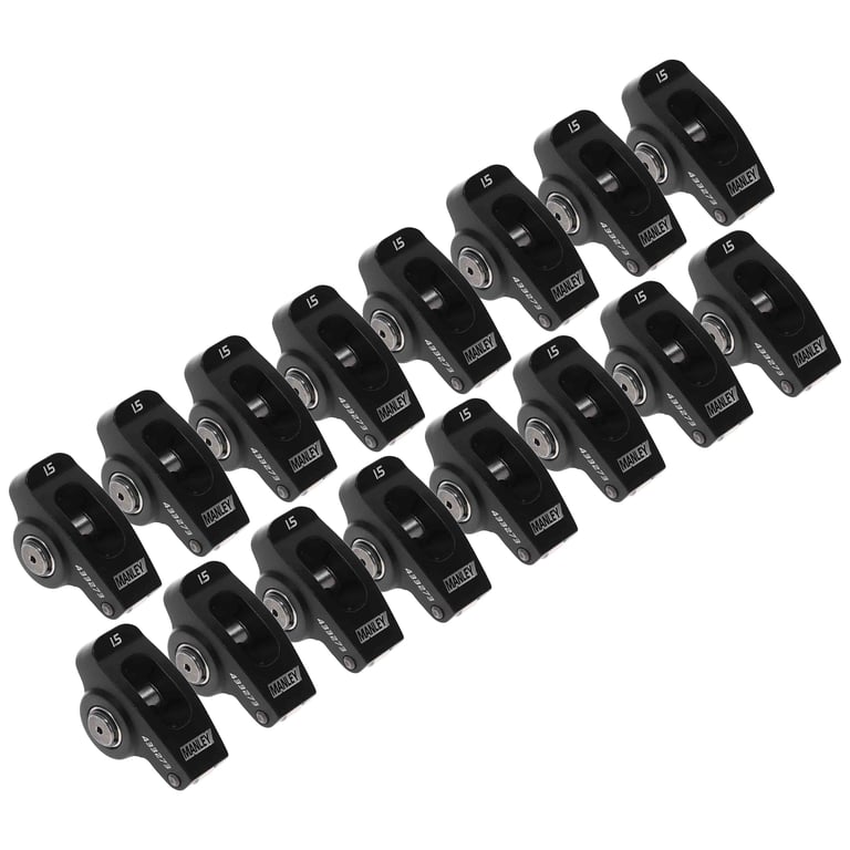Manley 433273-16 Manley Aluminum Rocker Arm Kit-SB CHEVY 262-400 1955-86, 1.6 X 3/8"