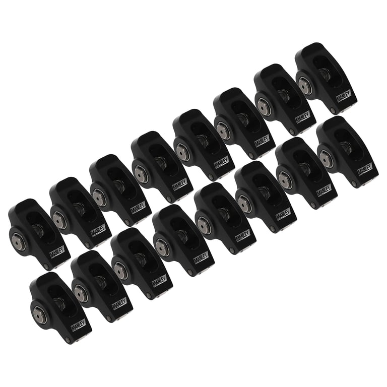 Manley 434212-16 Manley Aluminum Rocker Arm Kit-PONT 287-455 & 4.3L V8 1958-81, 1.65 x 7/16"