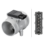 Hella 358166111 Mass Air Flow Sensor