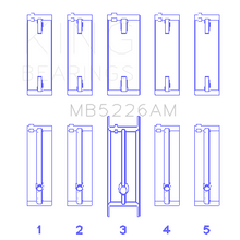 Load image into Gallery viewer, Mazda-626-F8-(Size-0.25Mm)-Main-Bearing-Set