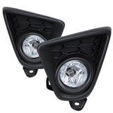 SPYDER 5080264 OEM Fog Light W/Universal Switch- Clear