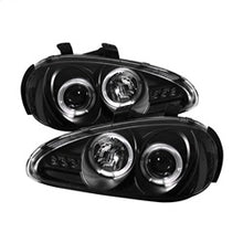 Load image into Gallery viewer, Mazda-Mx3-92-96-Projector-Headlights-Led-Halo-Led-Black-High-H1-Low-H1-Pro-Yd-Mmx392-Hl-Bk
