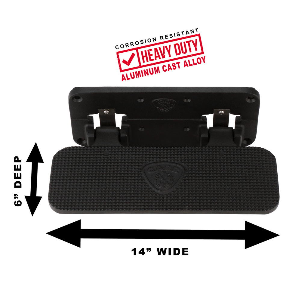 Mega-Step;-Hitch-Mount;-Xp3-Black-Powder-Coat;-Single