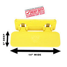 Load image into Gallery viewer, Mega-Step;-Hitch-Mount;-Xp7-Safety-Yellow-Powder-Coat;-Single